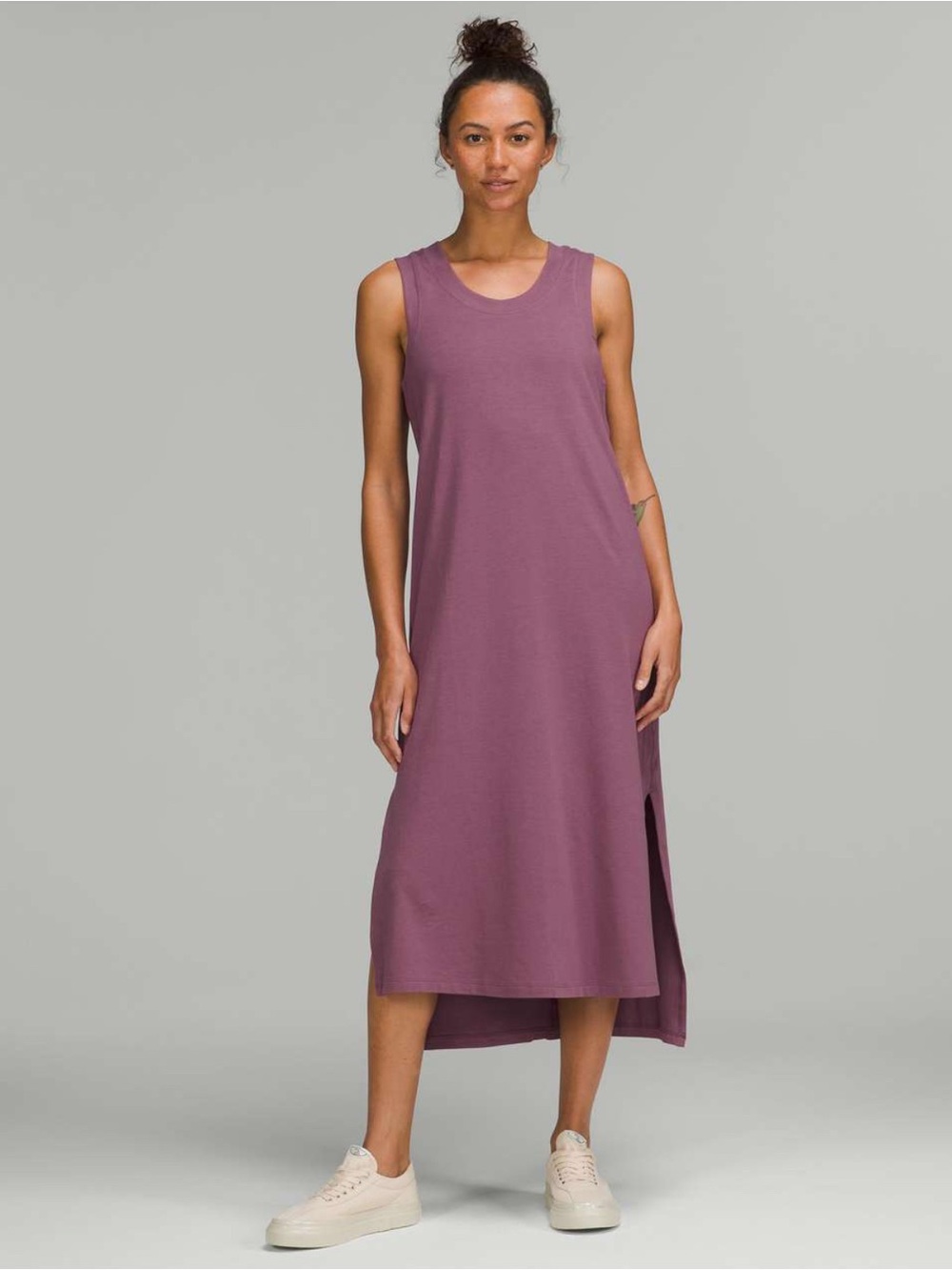 Lululemon Sleeveless Mauve Tank Maxi Dress - 9